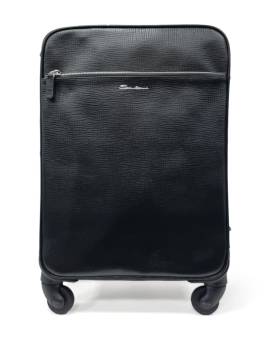 Santoni Reisetasche aus Leder - Schwarz von Santoni