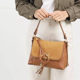 See By Chloé Crossbody Bags - Joan Shoulder Bag Suede - Gr. unisize - in Braun - für Damen von See By Chloé