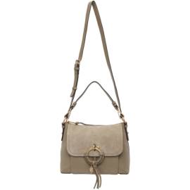 See by Chloe Taupe Small Joan Bag von See by Chloe