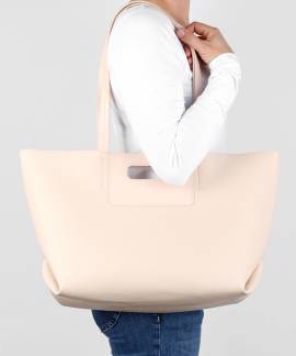 Seidenfelt große Shoppertasche Moheda Cream von Seidenfelt