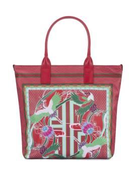 Shanghai Tang Crane Totemic Tote Bag - Rot von Shanghai Tang