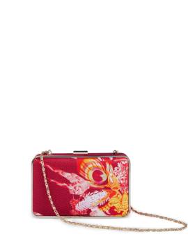 Shanghai Tang x Jacky Tsai Flower Dragon Clutch - Rot von Shanghai Tang