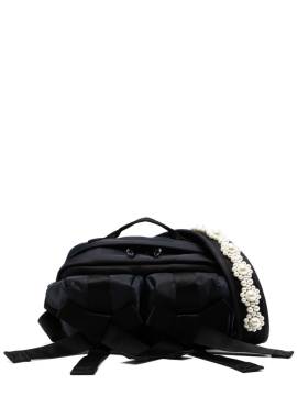 Simone Rocha Classic Bow Schultertasche - Blau von Simone Rocha