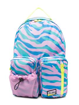 Stella McCartney Kids Rucksack mit Wellen-Print - Violett von Stella McCartney Kids