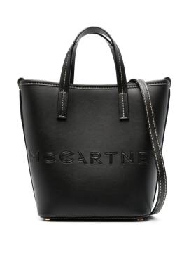 Stella McCartney Beuteltasche mit Logo - Schwarz von Stella McCartney