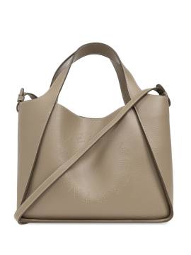 Stella McCartney Handtasche mit Logo - Nude von Stella McCartney