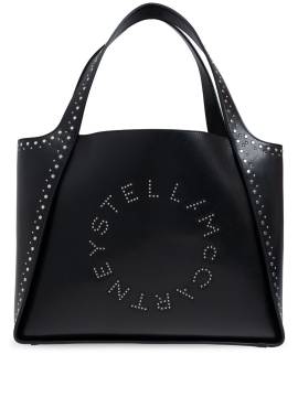 Stella McCartney Shopper mit Logo - Schwarz von Stella McCartney