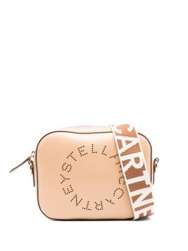 Stella McCartney Mini Umhängetasche mit Logo - Nude von Stella McCartney