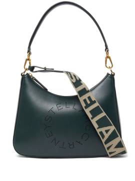 Stella McCartney Schultertasche mit perforiertem Logo - Grün von Stella McCartney