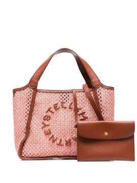 Stella McCartney Stella Shopper mit Logo-Stickerei - Braun von Stella McCartney