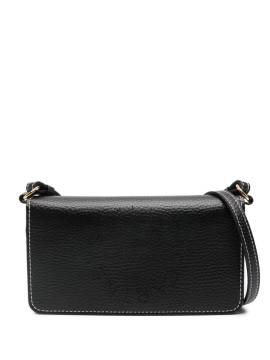 Stella McCartney Umhängetasche mit perforiertem Logo - Schwarz von Stella McCartney