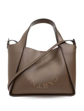 Stella McCartney Handtasche aus Faux-Leder mit perforiertem Logo - Braun von Stella McCartney