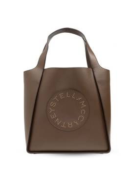 Stella McCartney Handtasche aus Faux-Leder mit perforiertem Logo - Braun von Stella McCartney