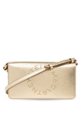 Stella McCartney Umhängetasche im Metallic-Look - Gold von Stella McCartney