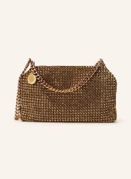 Stella Mccartney Clutch Falabella Mit Schmucksteinen braun von Stella Mccartney