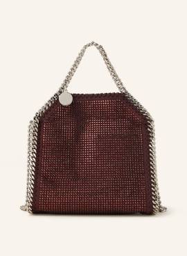 Stella Mccartney Handtasche Falabella Tiny Mit Schmucksteinen rot von Stella Mccartney
