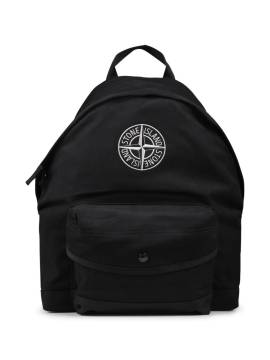 Stone Island Junior Rucksack mit Kompass-Stickerei - Schwarz von Stone Island Junior