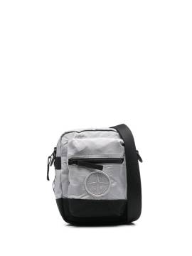 Stone Island Kuriertasche mit Logo-Stickerei - Grau von Stone Island