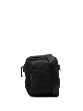 Stone Island Kuriertasche mit Logo-Stickerei - Schwarz von Stone Island