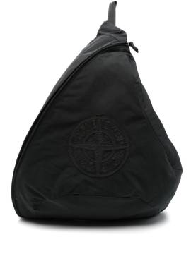 Stone Island Rucksack mit Kompass-Patch - Schwarz von Stone Island