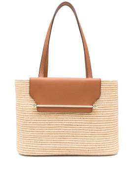 Strathberry Mittelgroße Basket Tote Bag - Nude von Strathberry