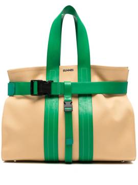 Sunnei Parallelepipedo Shopper aus Canvas - Nude von Sunnei