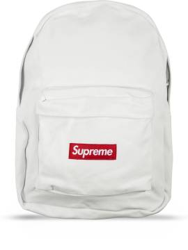 Supreme Canvas-Rucksack mit Logo - Weiß von Supreme