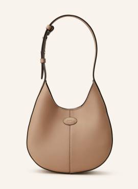 Tod's Hobo-Bag Mini Mit Pouch braun von TOD'S