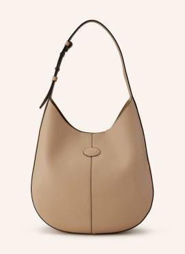 Tod's Hobo-Bag Mit Pouch beige von TOD'S