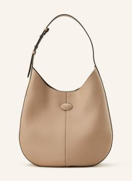 Tod's Hobo-Bag Mit Pouch braun von TOD'S