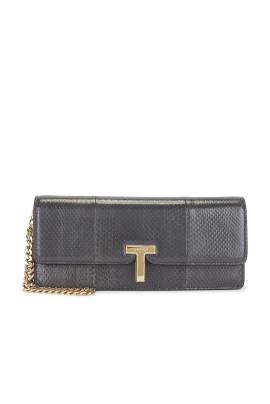 TOM FORD CLUTCH AYERS WALLIS in Grau - Grey. Size all. von TOM FORD