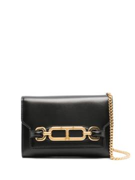 TOM FORD Clutch mit Logo-Schild - Schwarz von TOM FORD