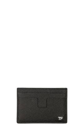 TOM FORD KARTENETUI in Schwarz - Black. Size all. von TOM FORD