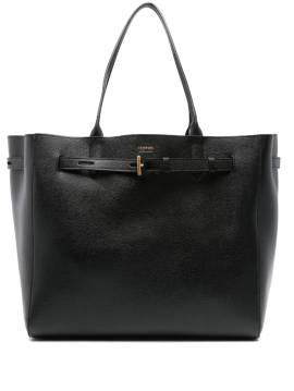 TOM FORD Mini-Tasche aus Leder - Schwarz von TOM FORD