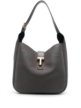 TOM FORD Mittelgroße Monarch Schultertasche - Grau von TOM FORD