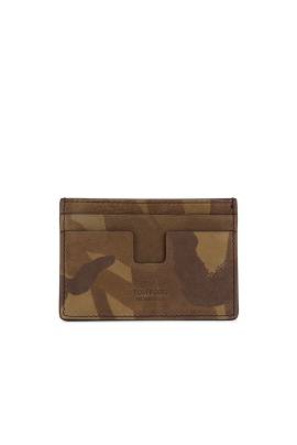 TOM FORD PORTEMONNAIE in Military Green Camo - Green. Size all. von TOM FORD