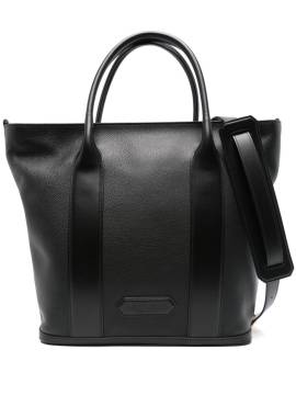 TOM FORD Shopper mit Logo-Patch - Schwarz von TOM FORD