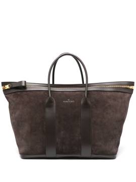 TOM FORD Tote Bag aus Wildleder - Braun von TOM FORD