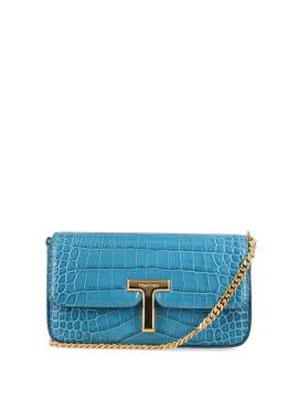 TOM FORD mini Wallis clutch bag - Blau von TOM FORD