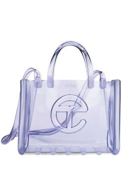 Telfar x Melissa mittelgroßer Jelly Shopper II - Weiß von Telfar