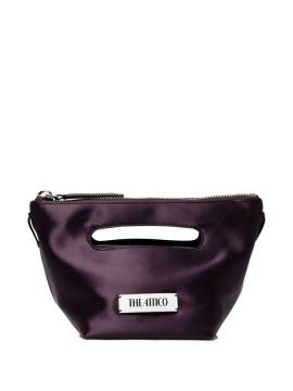 The Attico Clutch mit Logo - Violett von The Attico