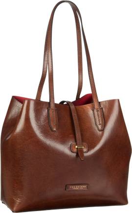 The Bridge Dalston Shopper 1307  in Braun (14.3 Liter), Handtasche von The Bridge