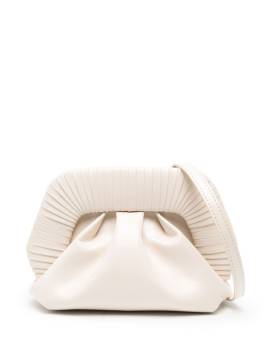 Themoirè Gia Shiny Cordonia Clutch - Nude von Themoirè