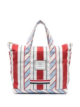 Thom Browne Gestreifter Shopper - Rot von Thom Browne