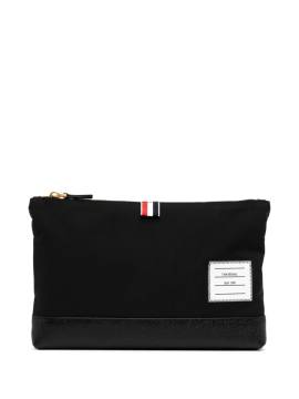 Thom Browne Große Clutch mit Reißverschluss - Schwarz von Thom Browne