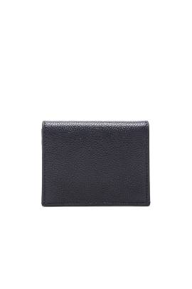 Thom Browne Pebble Grain Doppel-Kartenhalter in Schwarz - Black. Size all. von Thom Browne