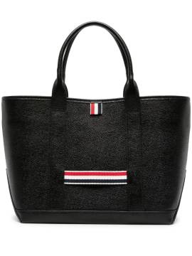 Thom Browne Schmaler Tool Shopper aus Leder - Schwarz von Thom Browne