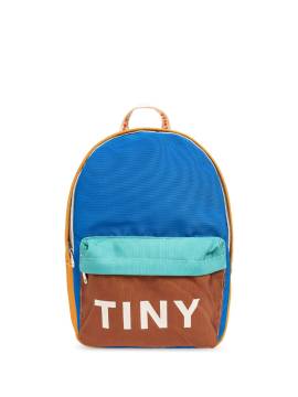 Tiny Cottons Rucksack mit mehrfarbigem Logo-Print - Blau von Tiny Cottons