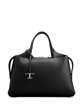 Tod's Gekörnte Schultertasche - Schwarz von Tod's