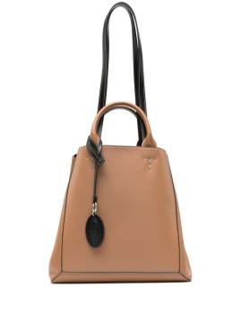 Tod's Shopper mit Logo - Braun von Tod's